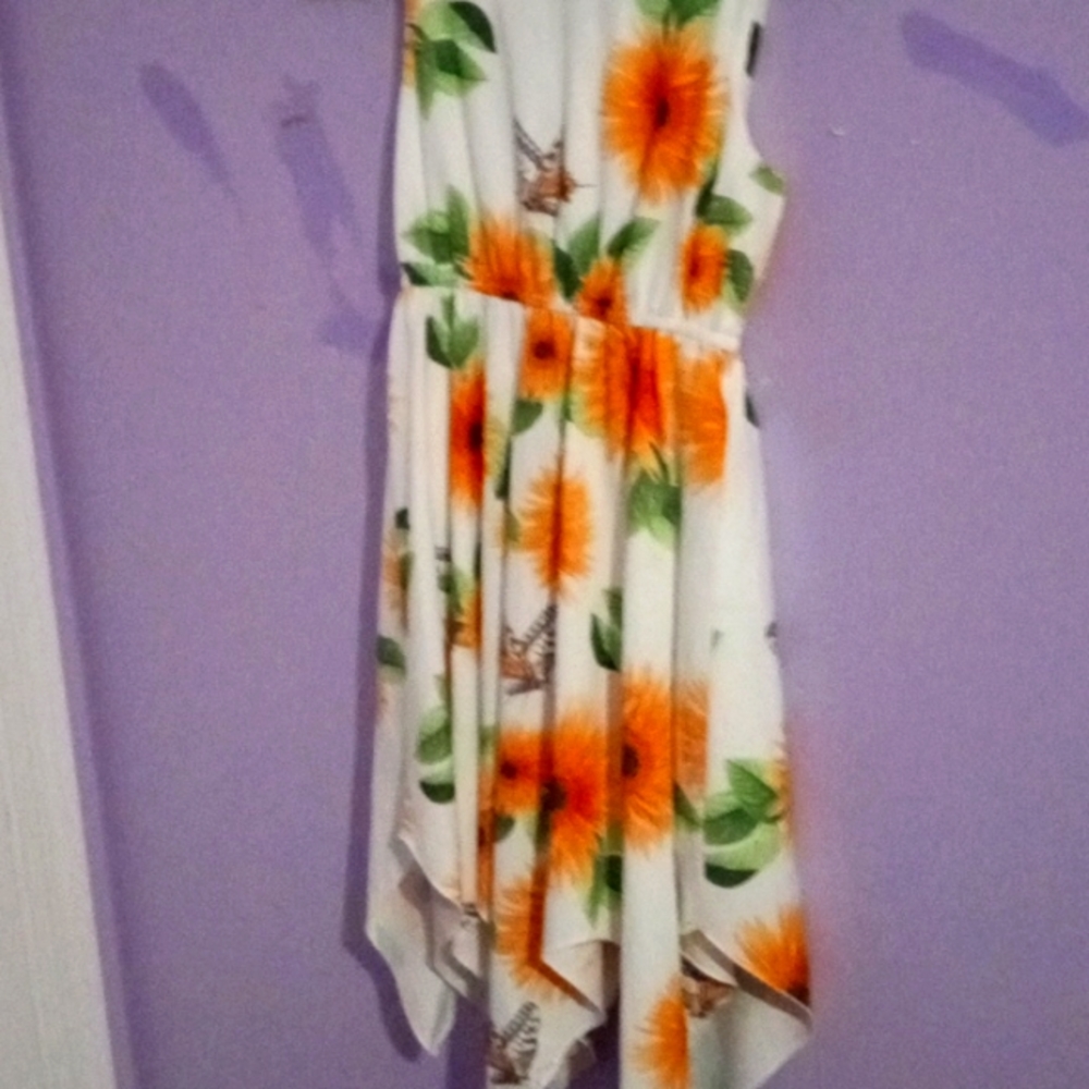 It is a flower dress